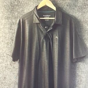 Tommy Bahama Charcoal Polo Shirt